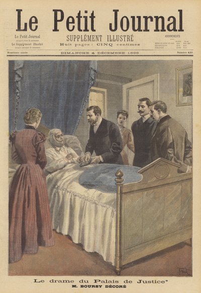 The Crime at the Palais de Justice by French School